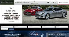 Desktop Screenshot of maseratiofwestport.com